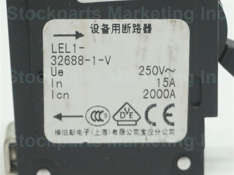 Airpax LEL1-32688-1-V LEL1326881V Circuit Breaker Magnetic 30 Days Warranty