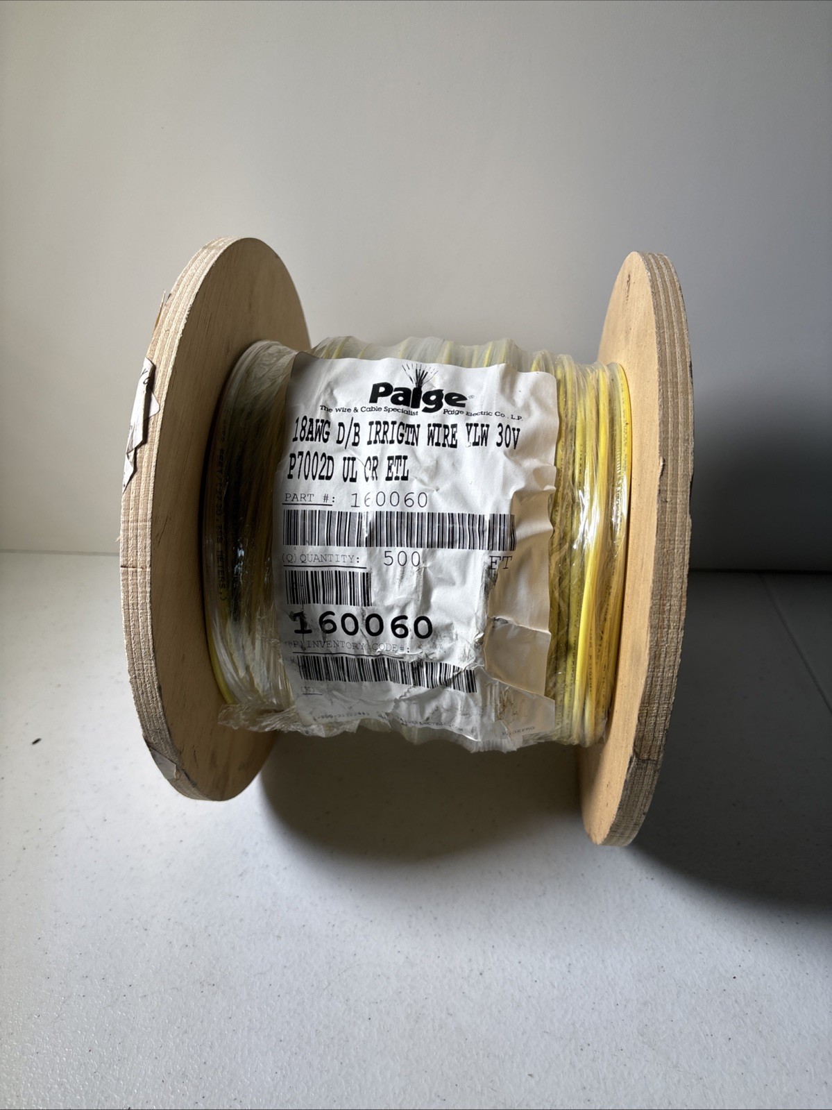 500 ft. 18AWG D/B.Irrigtn Wire YaLM 30V P7002D Ul OR ETL