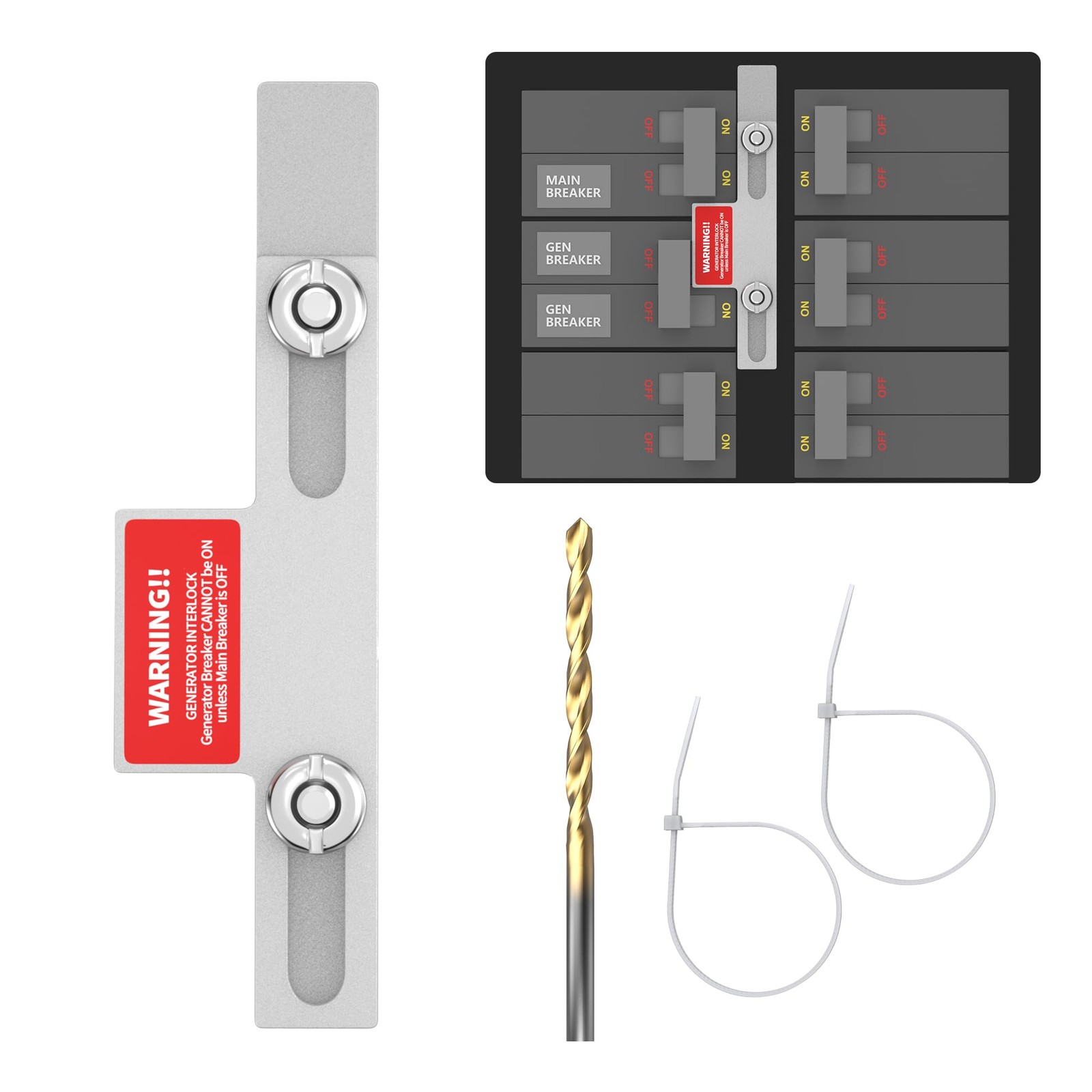 Generator Interlock Kit Compatible with Eaton Cutler Hammer 150…