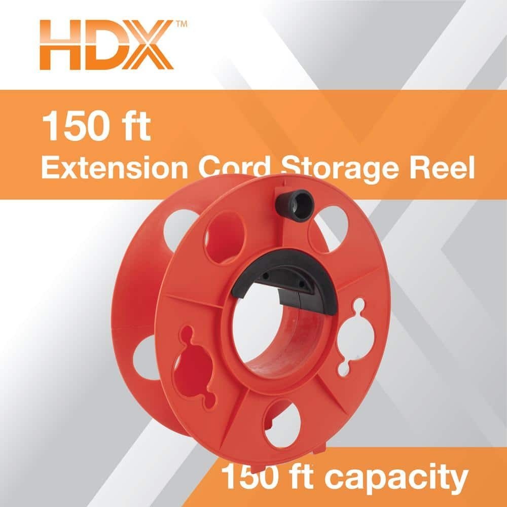 150 ft 16/3 Extension Cord Storage Reel Hand slide mechanism NEW