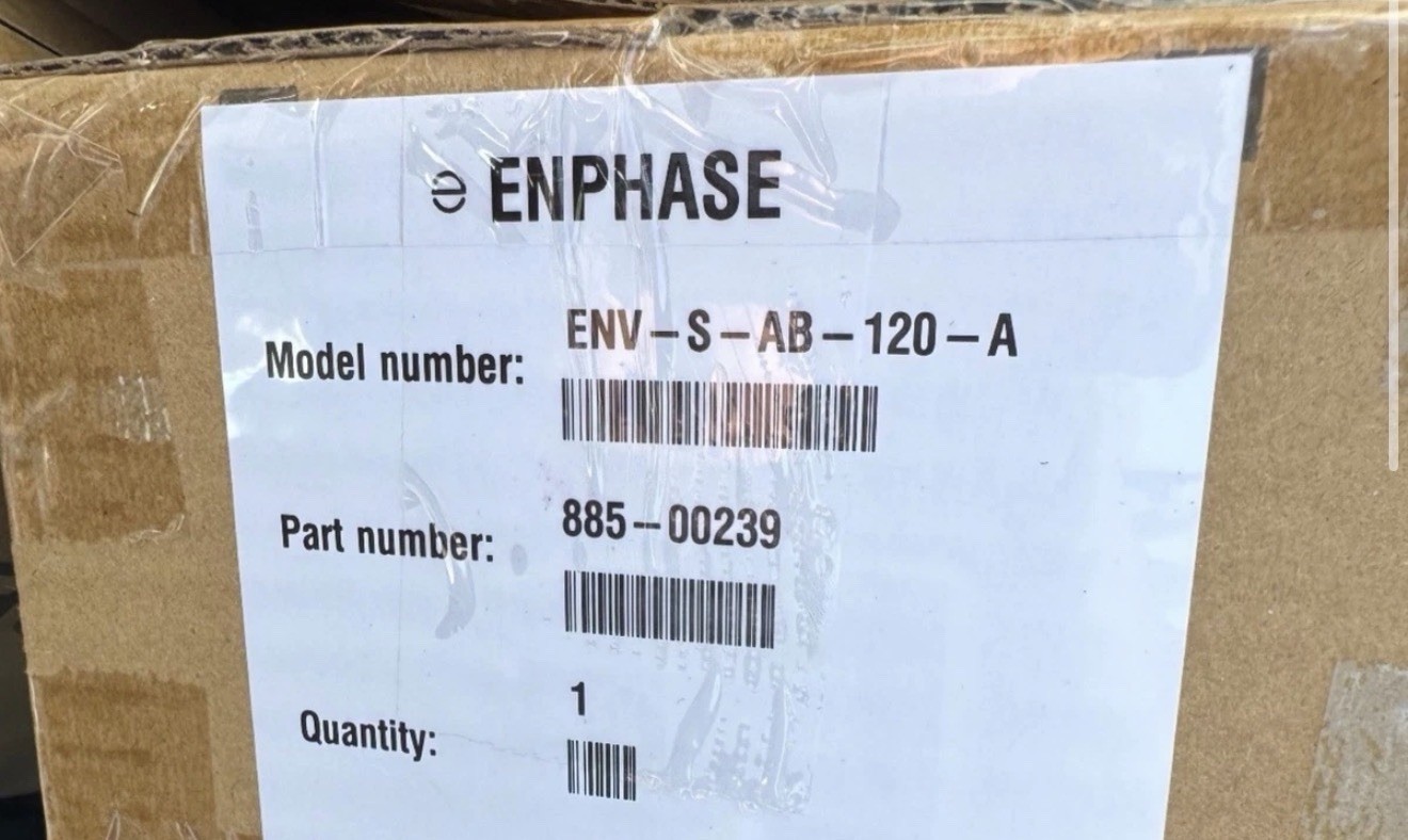 New Enphase ENV-S-AB-120-A Envoy S Standard Solar Monitoring Gateway 865-00239