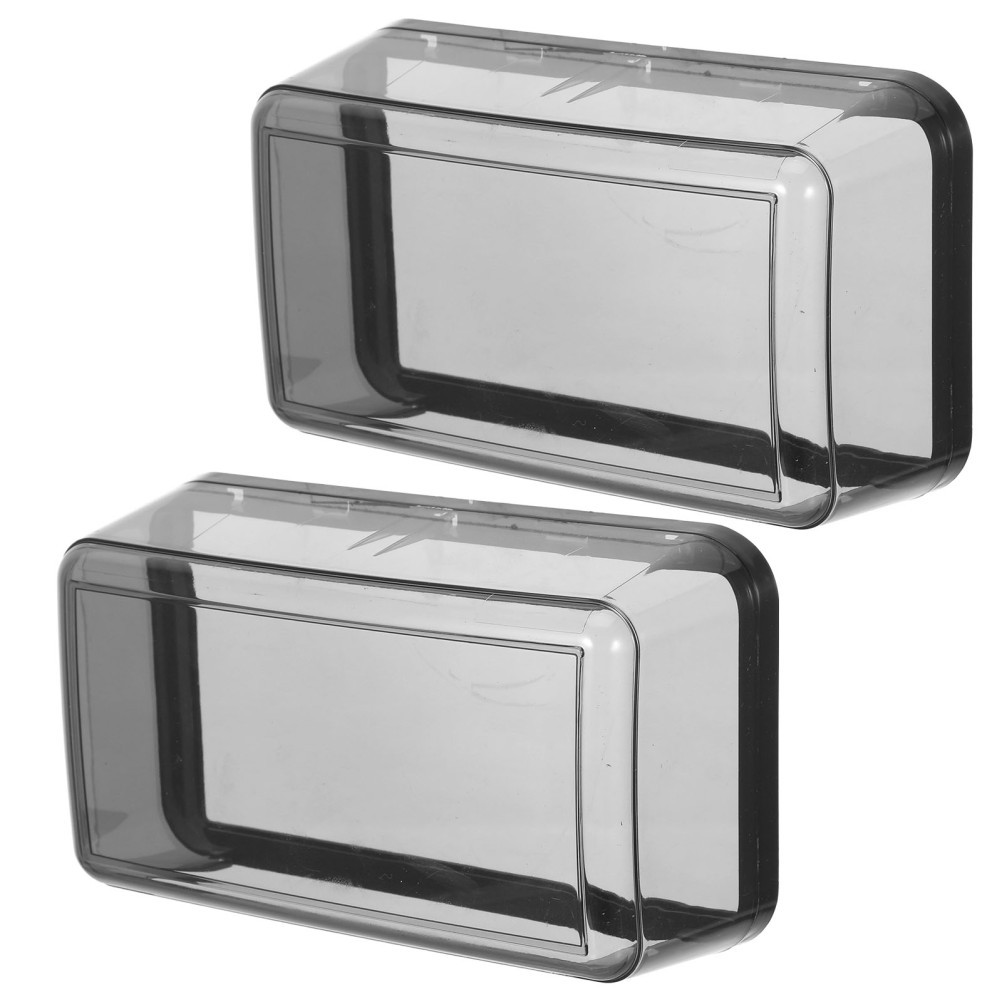 2Pcs Adhesive ABS Outlet Protector for Home Kitchen Bathroom