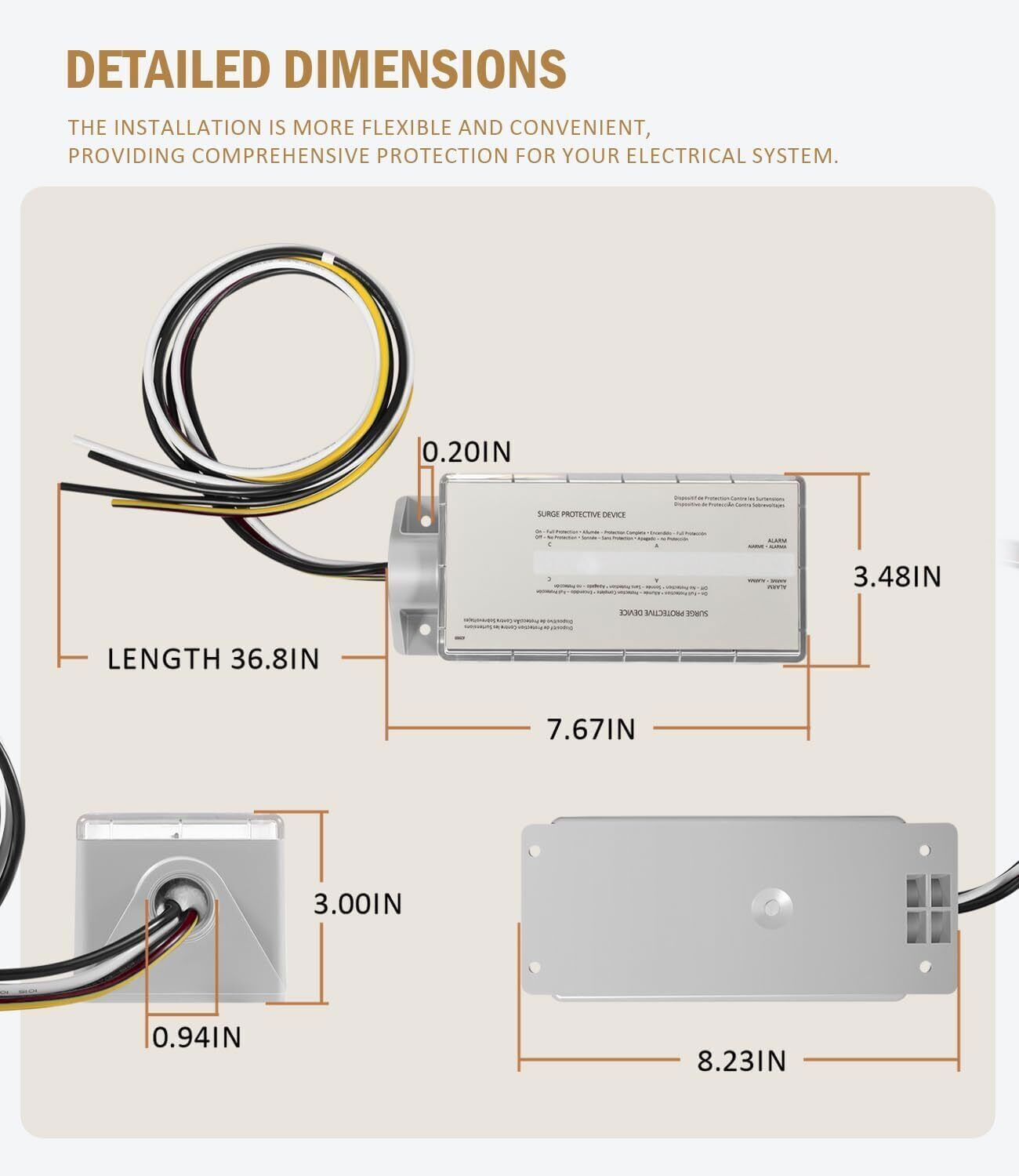 for Siemens FS100 Protector FS100 Whole House Surge Protection Device Rated
