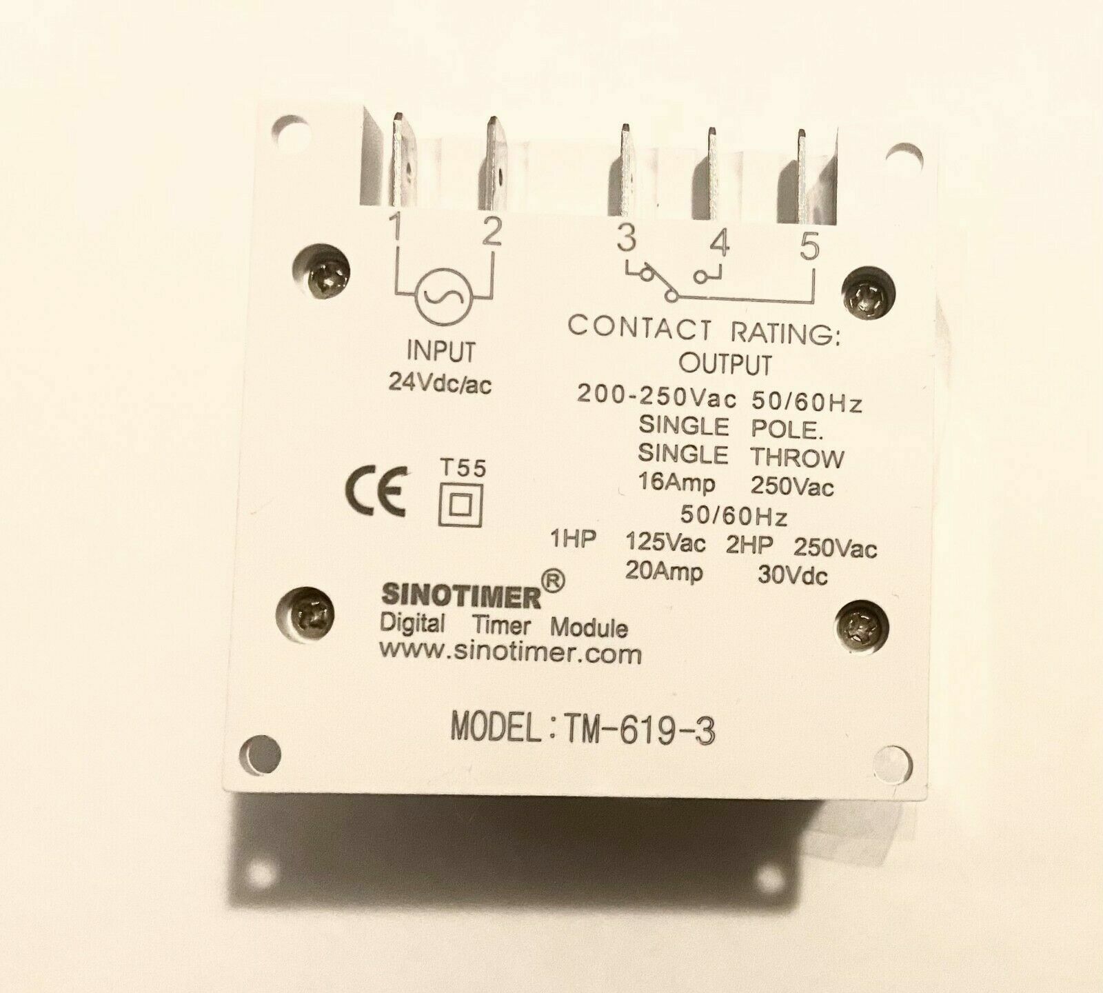 TM-619-3 Multipurpose Programmable Digital Timer 24V