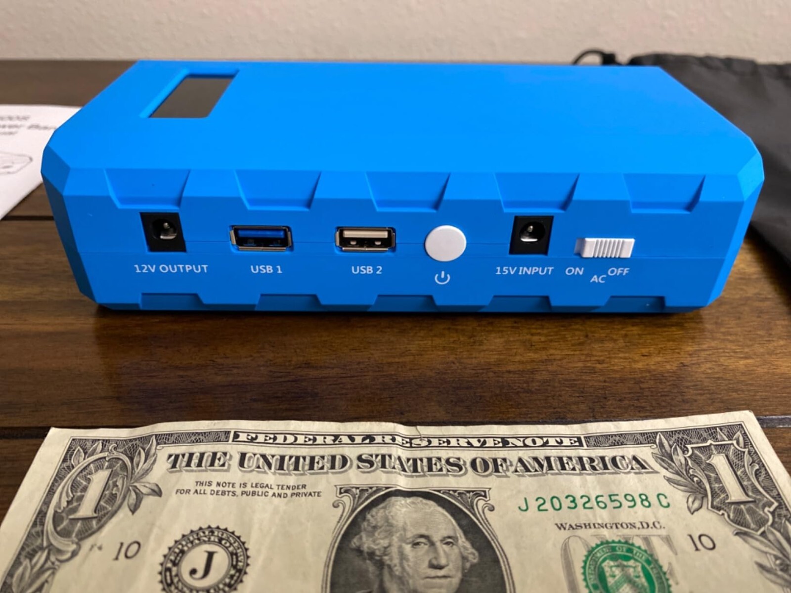 Open Box Blue HP500S 65W/110V External Battery Pack 24000mAh Power Bank