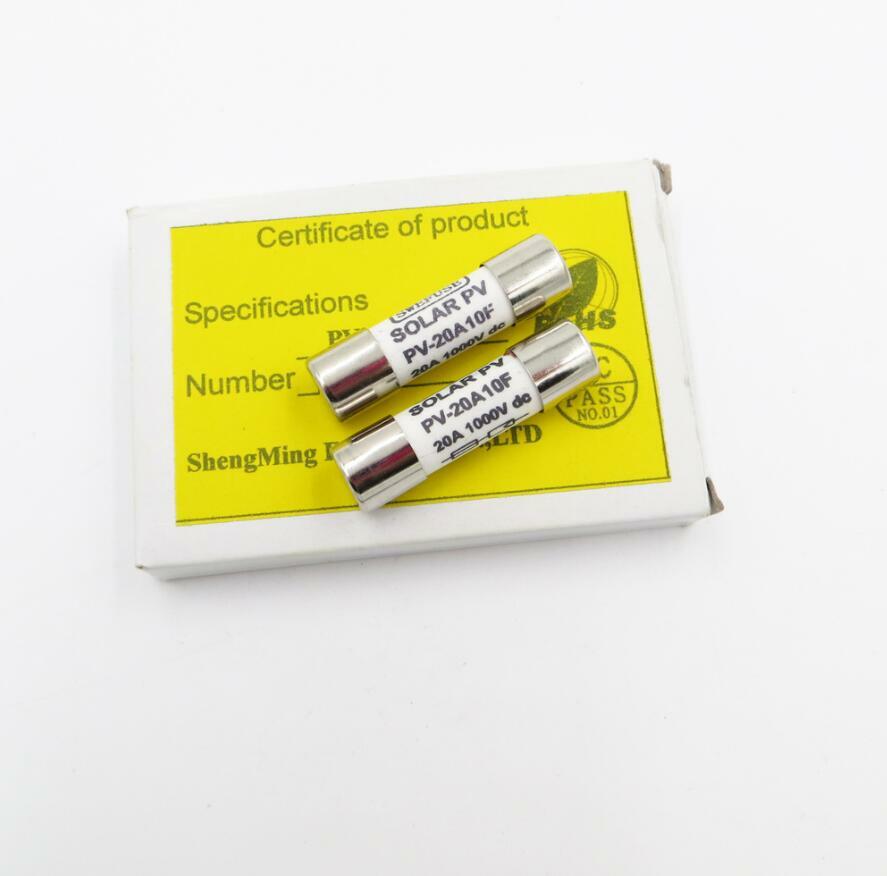 PV Solar Fuse 5A 10A 15A 20A 30A Amp Photovoltaic 1000V DC Fuses