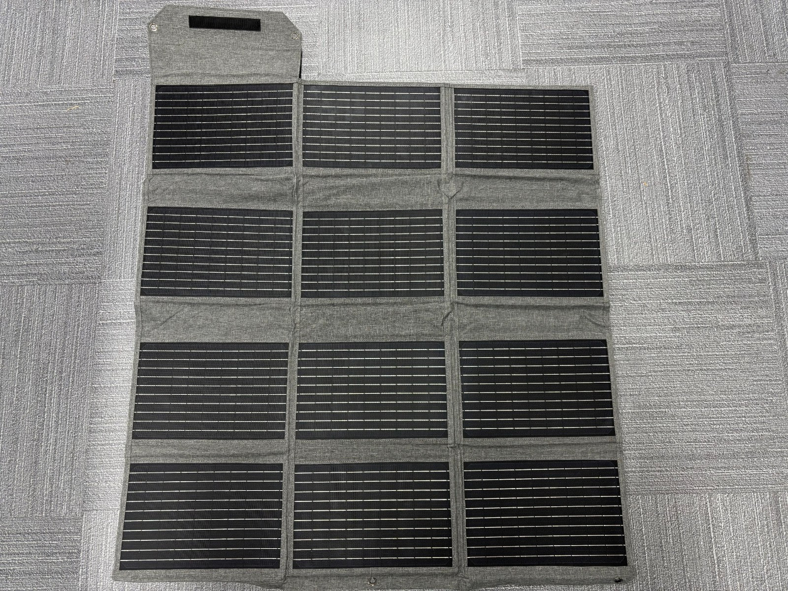 POWATTA Foldable 120W Solar panel Waterproof Portable for Camper Hiking Backup