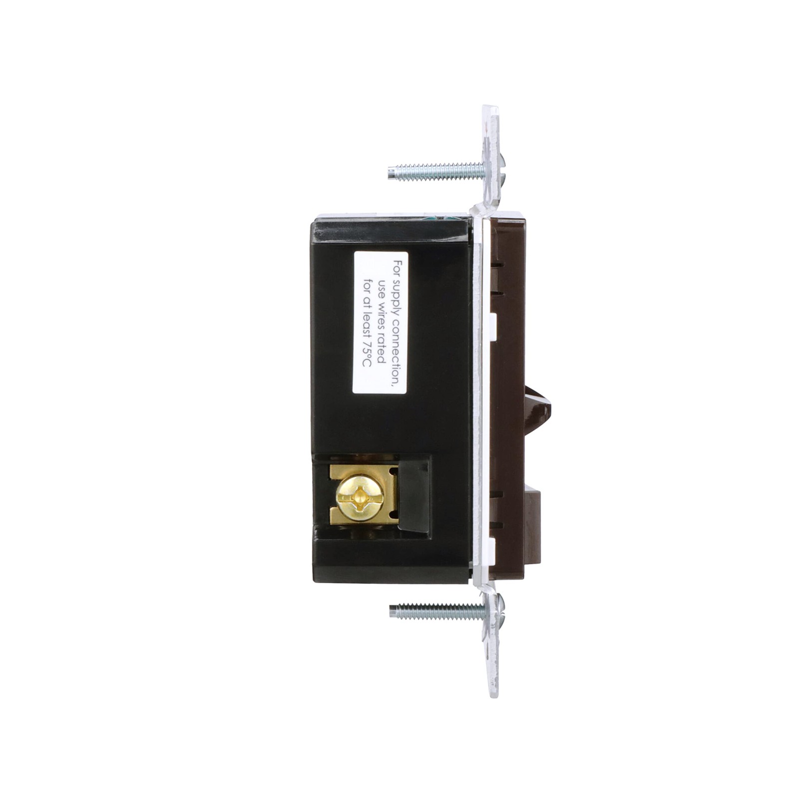 Eaton Universal Slide Dimmer 120V Black/Brown/Gray Sul06P-C7