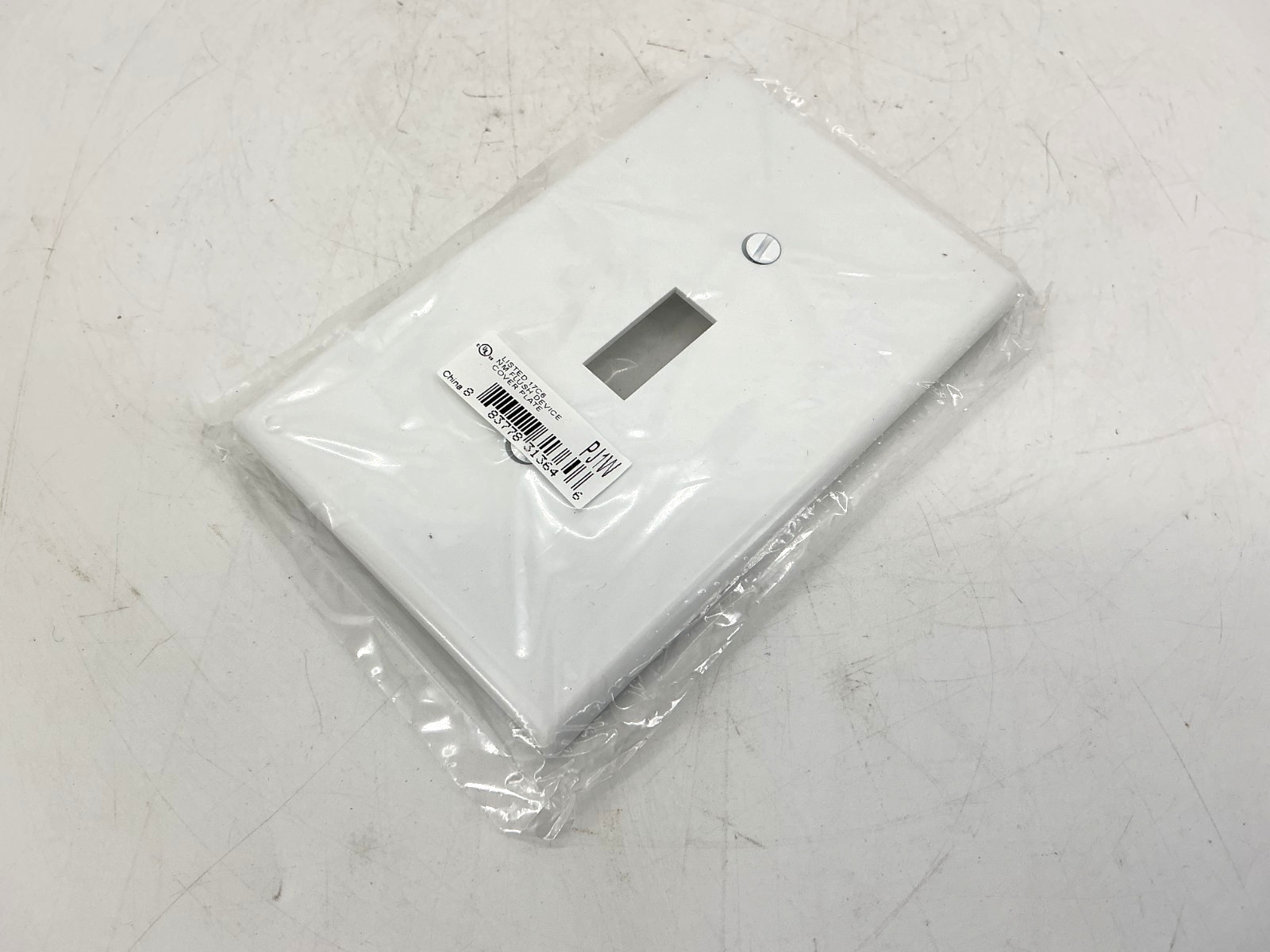 Box of 25 New Hubbell PJ1W Wall Plate Toggle Switch M-Size 1-Gang White