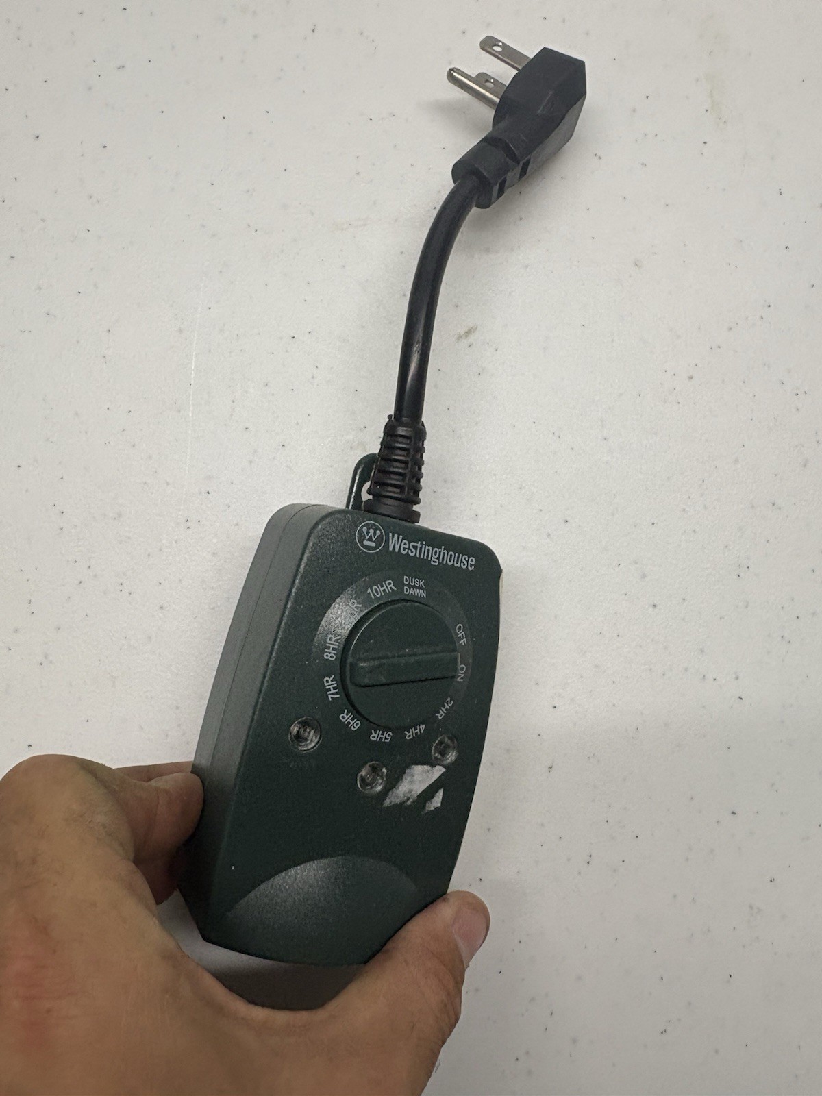 Westinghouse Outdoor Dusk to Dawn Plug In Timer 2 Outlet 28483 Tested Working
