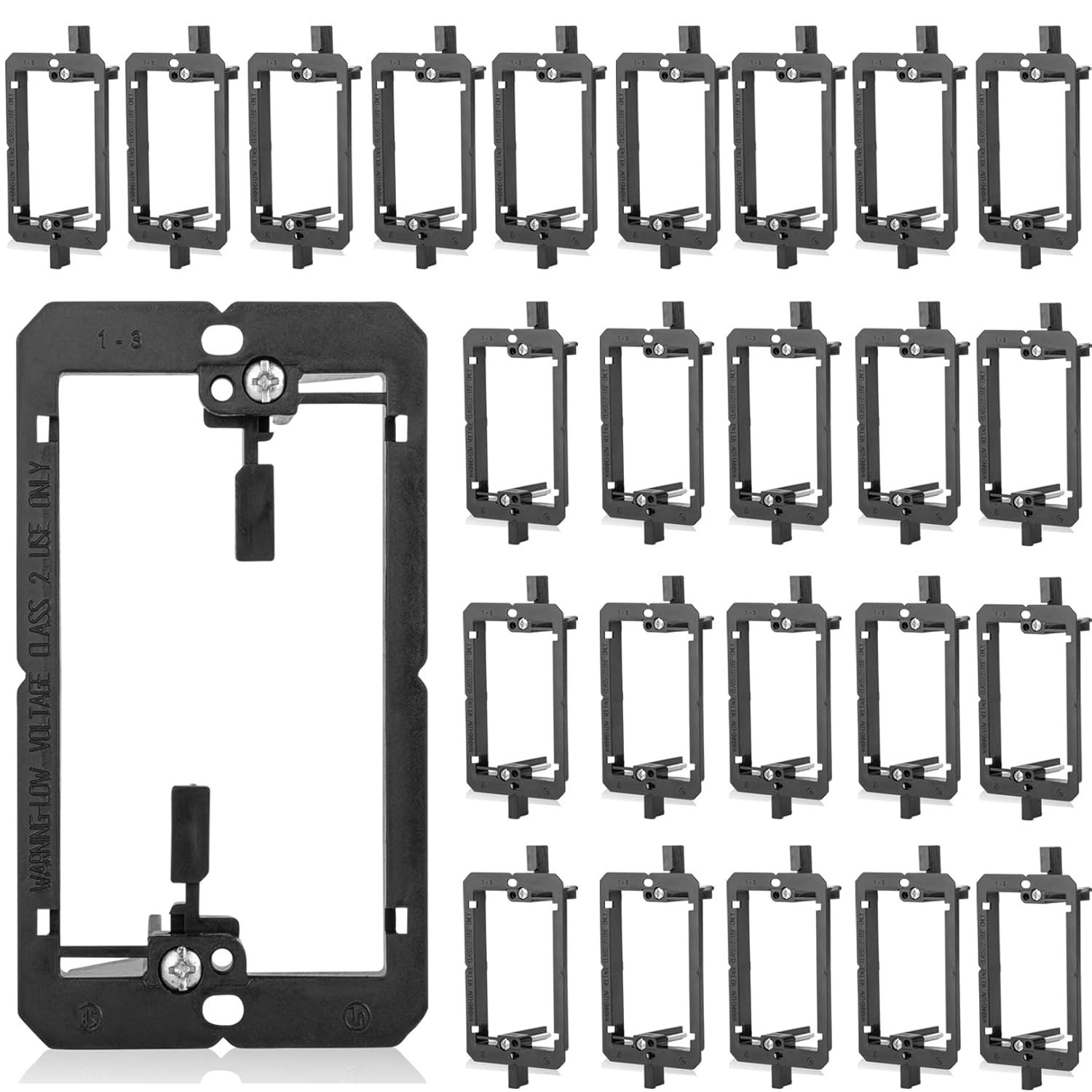 Versatile 25 Pack Low Voltage Brackets – Seamless Installation for Every Space