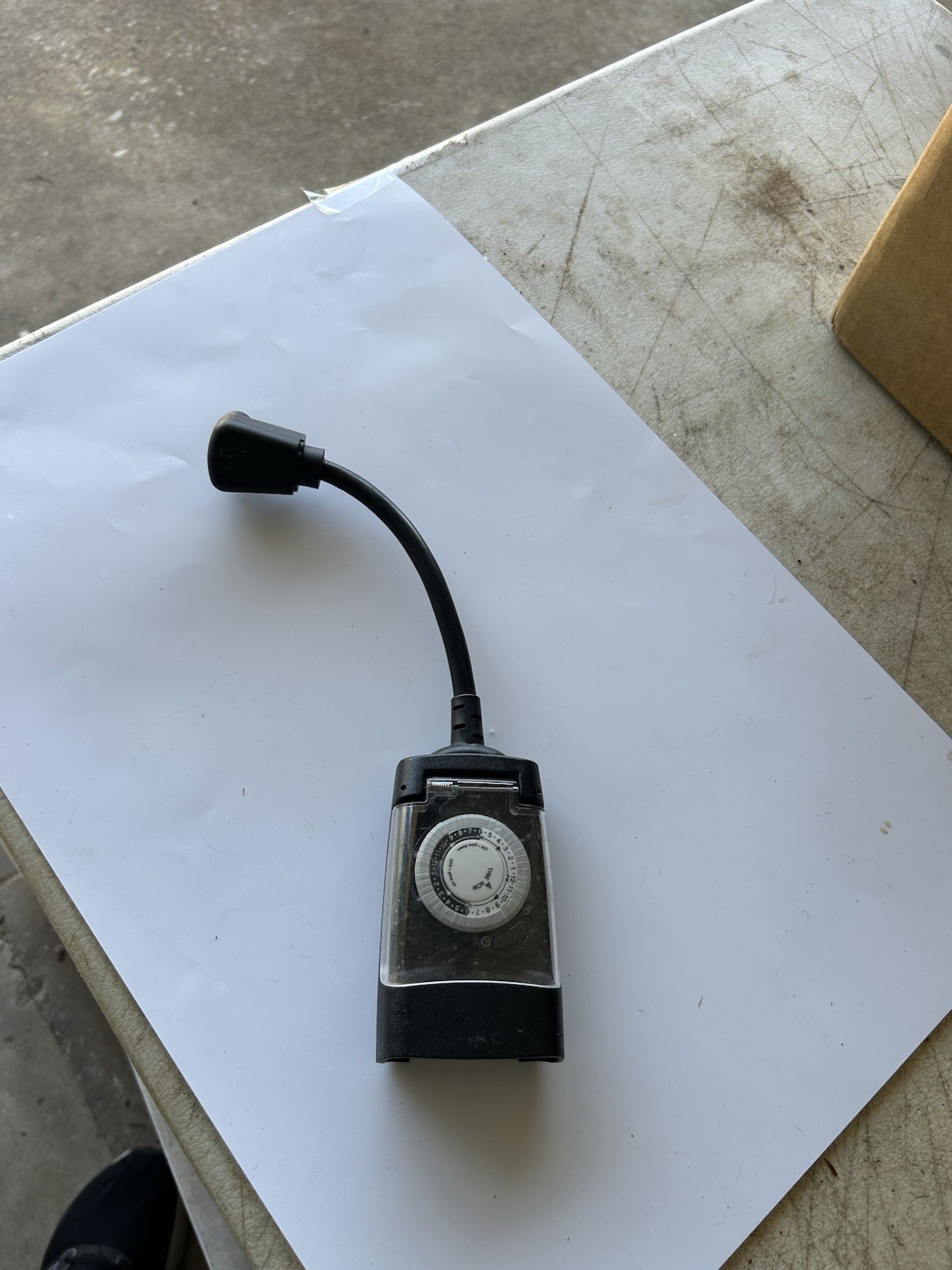 Outdoor All Weather Timer Power Plug HT1015 125V 60Hz 15A 1875W 10A 1250W