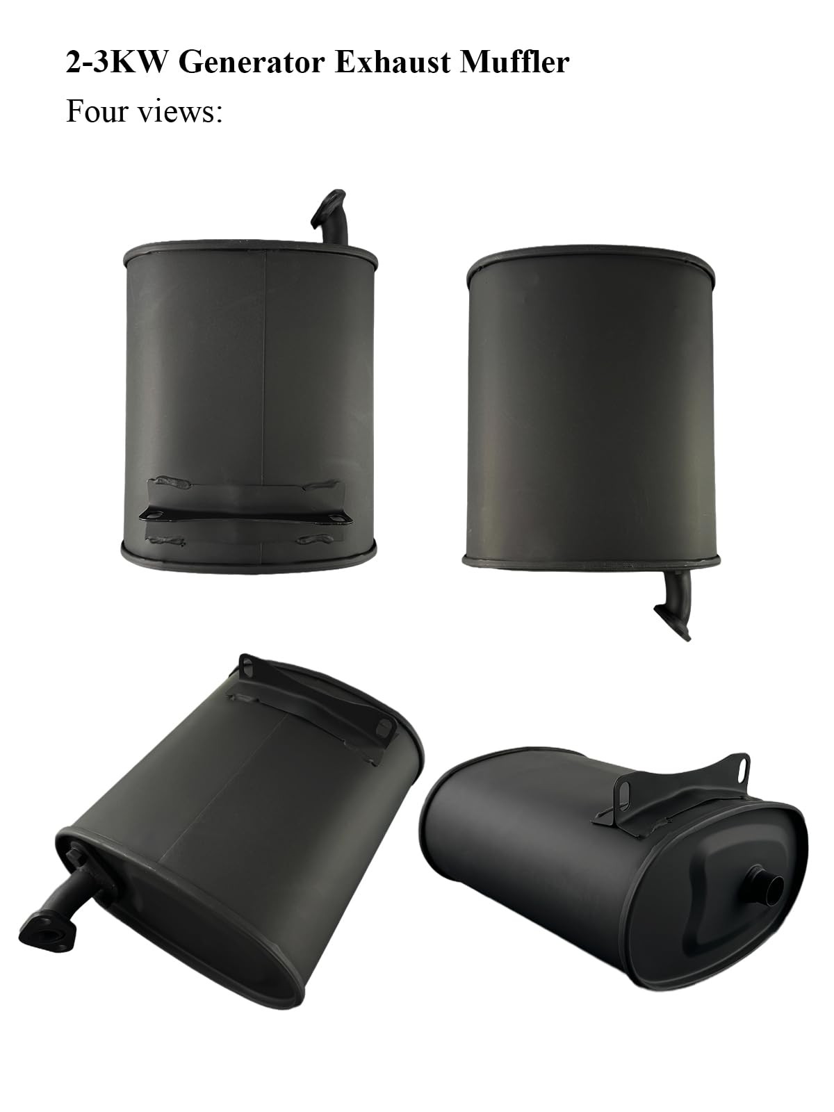 Generator Muffler Silencer for Champion 4000 Westinghouse Duramax 4650 Predat…