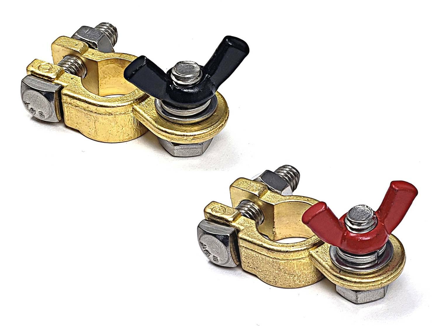 WNI Brass Marine Grade Battery Terminal Top Post (Military Spec.B-12128C)