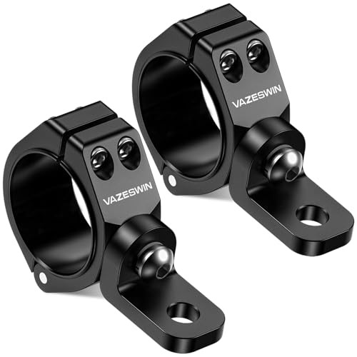 2PCS Thickened Whip Light Mounts for 1.5″/1.75″/1.85″/2″/2.1″ Rail |