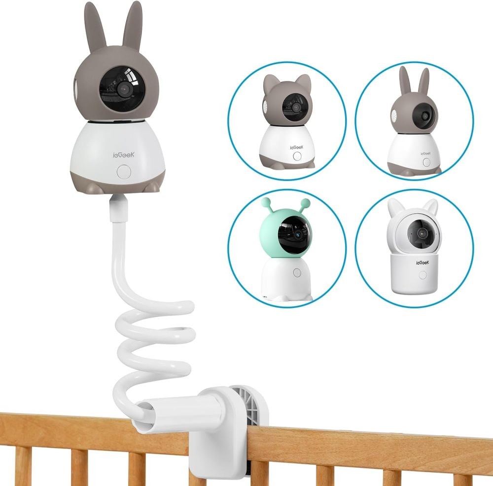 ieGeek Baby Monitor Mount Bracket for 1T/4T/5T/6T Camera,Secure 1/4” Screw Mount