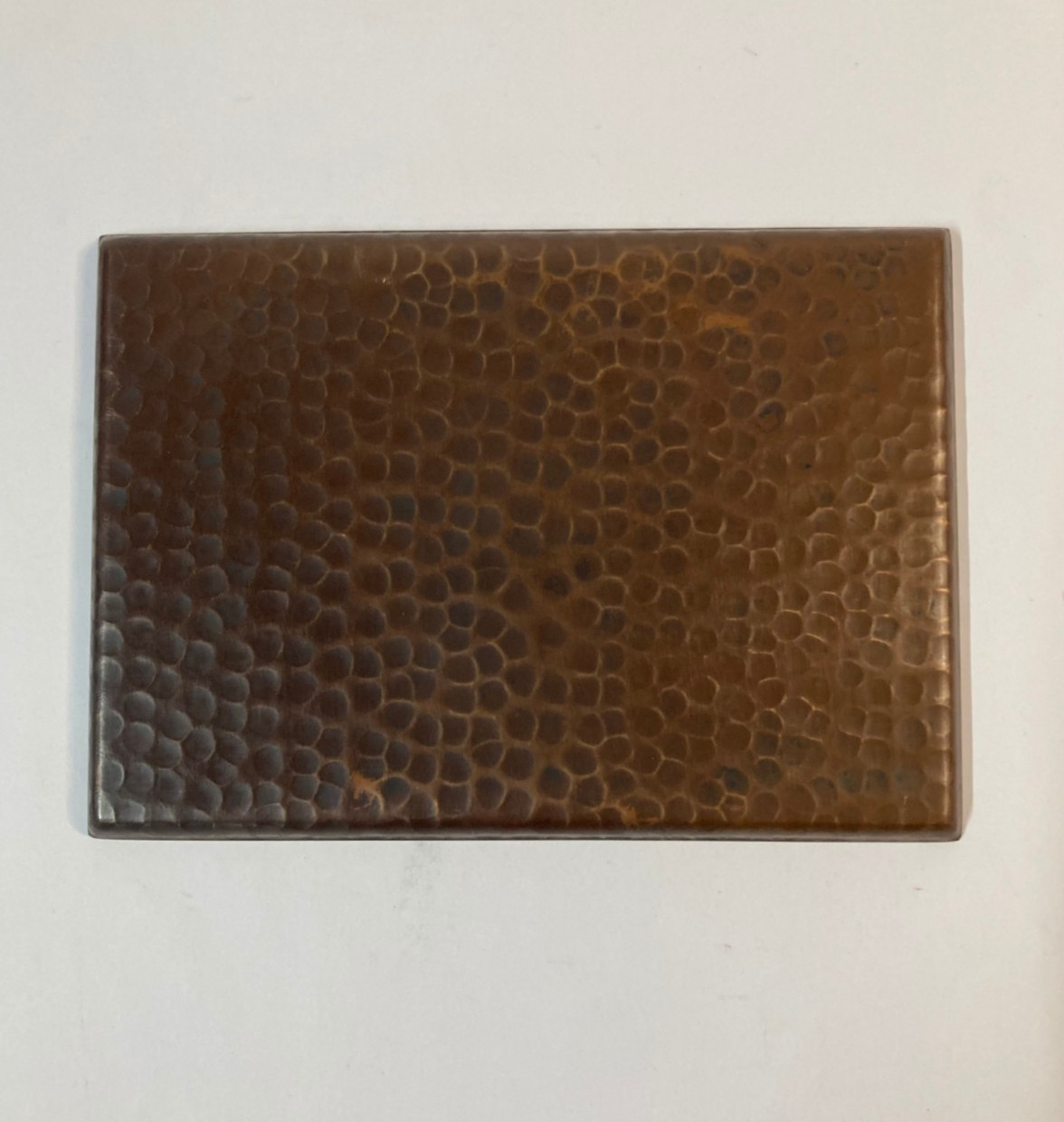 Handmade in Mexico Hammered Copper Blank Wall Plate #148-G