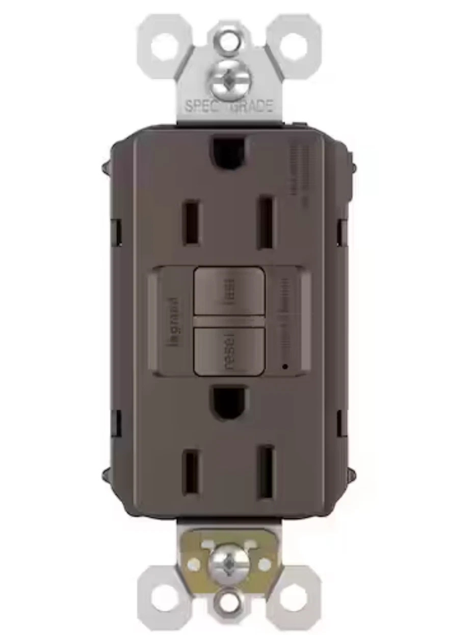 Radiant 15 Amp 125 Volt Tamper Resistant GFCI Residential/Commercial Decorator D