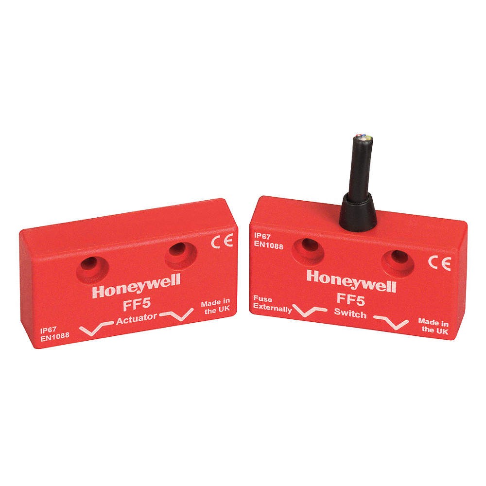 HONEYWELL FF5-21-DC-03 MagneticSafetyInterlockSwtch,ABS,1NO/2NC 11T812