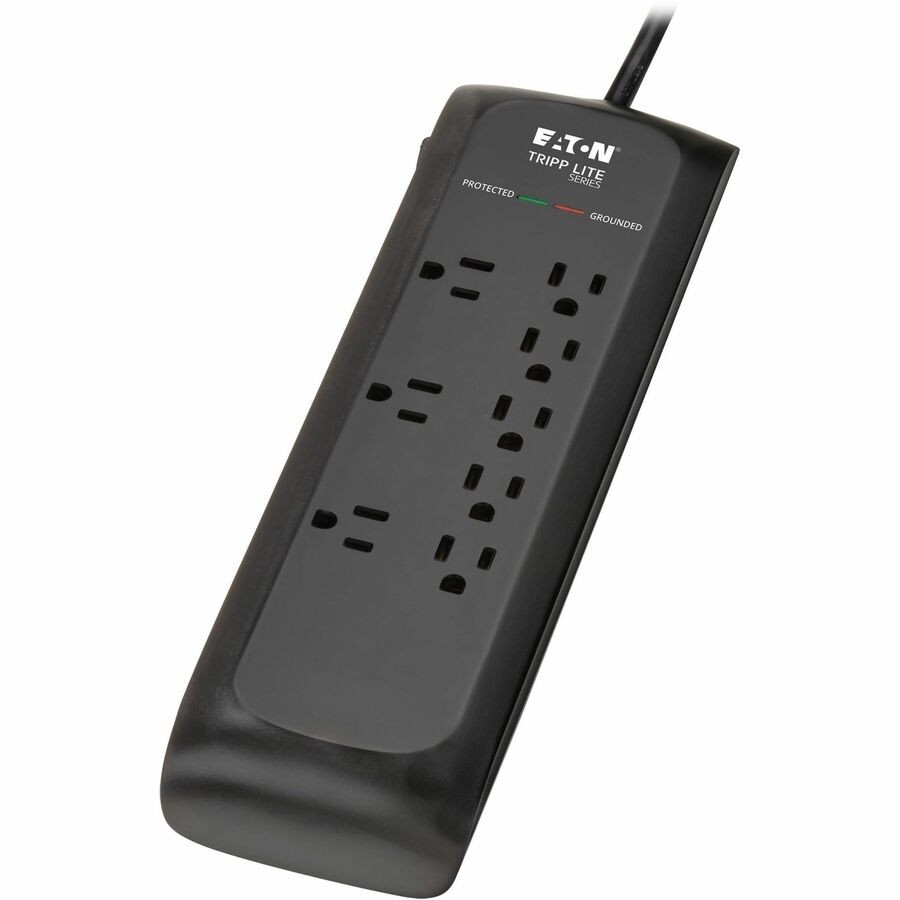 Tripp Lite TLP86B 8-Outlet Surge Protector – 2100J 6′ Cord – Black