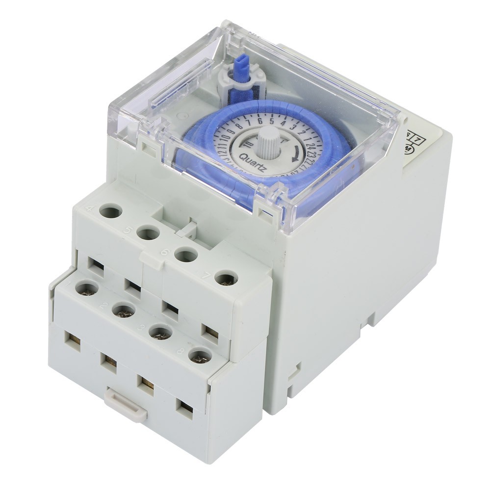 110-230v 181H 24H Analog Mechanical Timer Manual/Auto Controller Time Switch