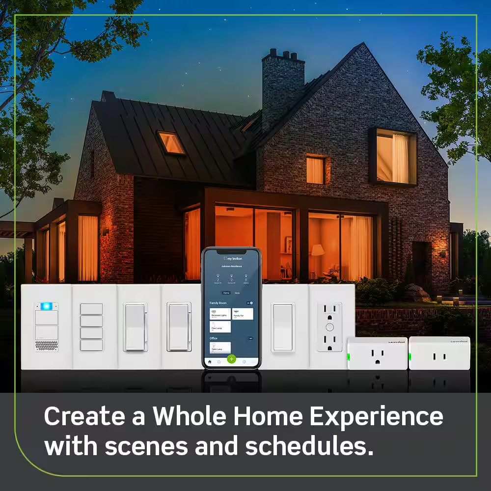 Decora Smart Wi-Fi 300W Single Pole Mini Plug-In Dimmer (2Nd Gen), No Hub Requir