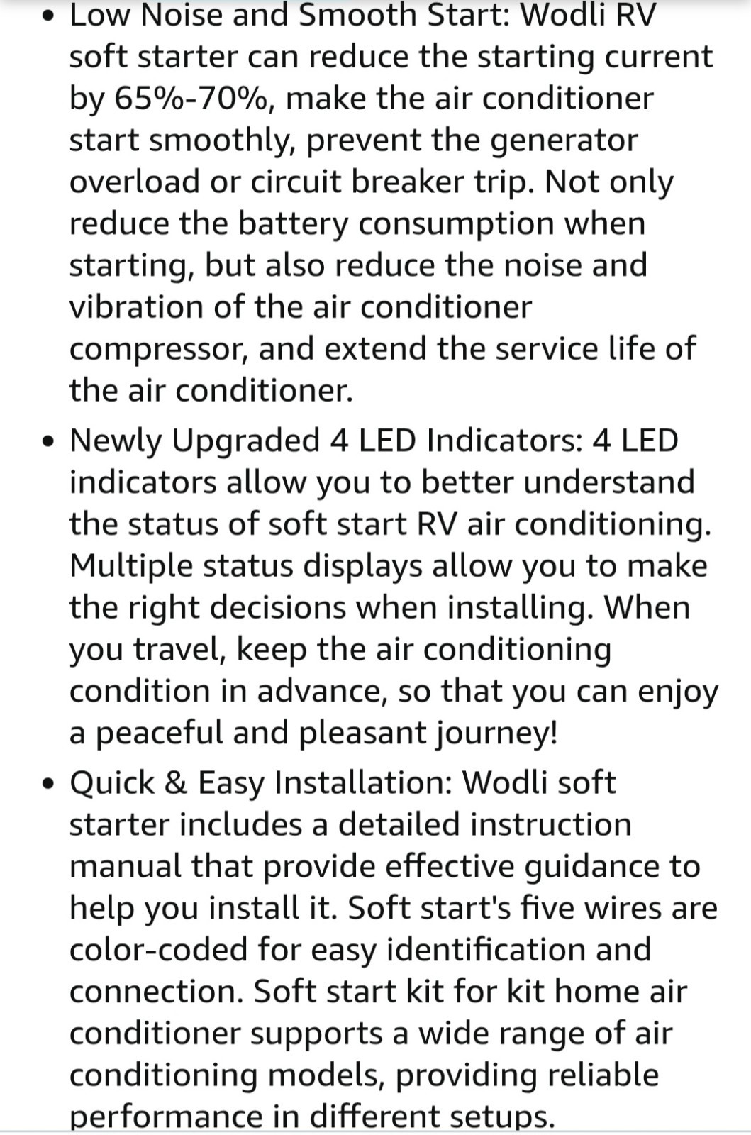 Soft Start for RV Air Conditioner, Upgraded HVAC RV AC Soft Start Kit for RV,