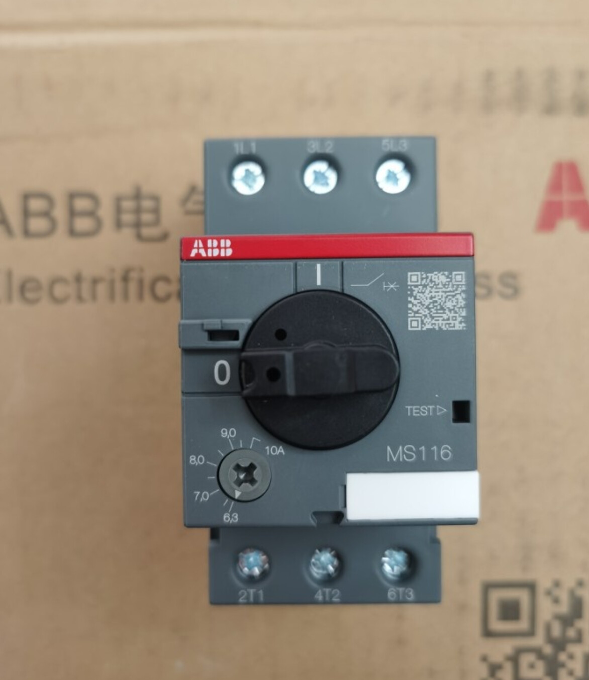 ABB MS116 Motor Starter Circuit Breakers 0.25 0.4 0.6 1.0 2.5 4 6.3 10 16 25 32