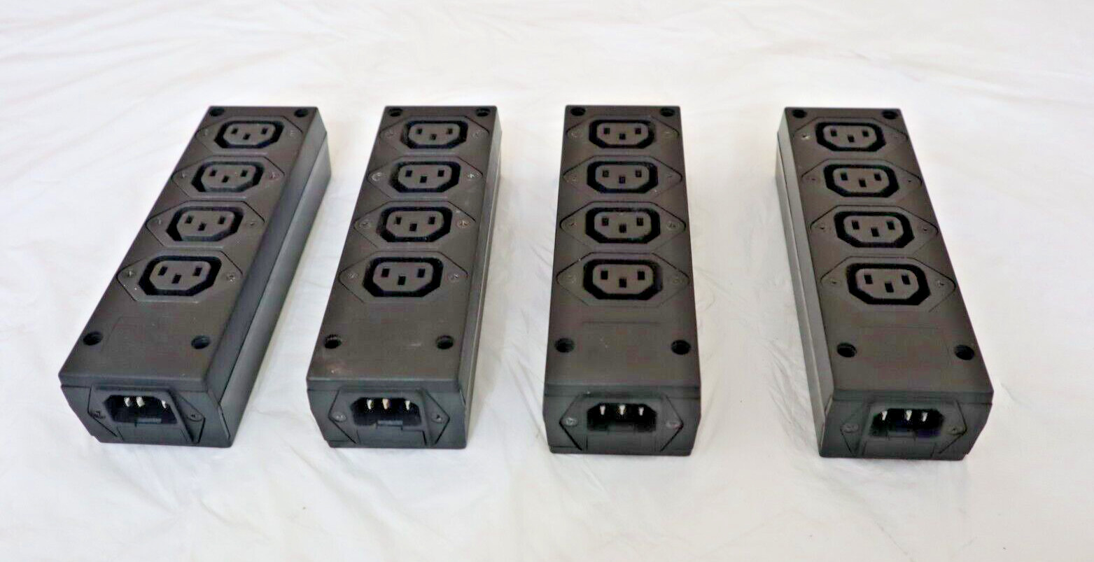 Rich Bay ICSZ-0104 Power outlet strips, 4 Outlets, 10A, 250V Lot of 4
