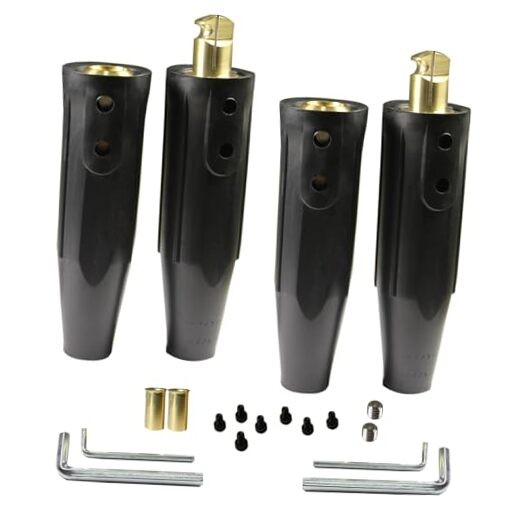 Welding Lead Connectors, 2 Pack LC-40 Quick Twist-Lock Welding Cable 2 PACK