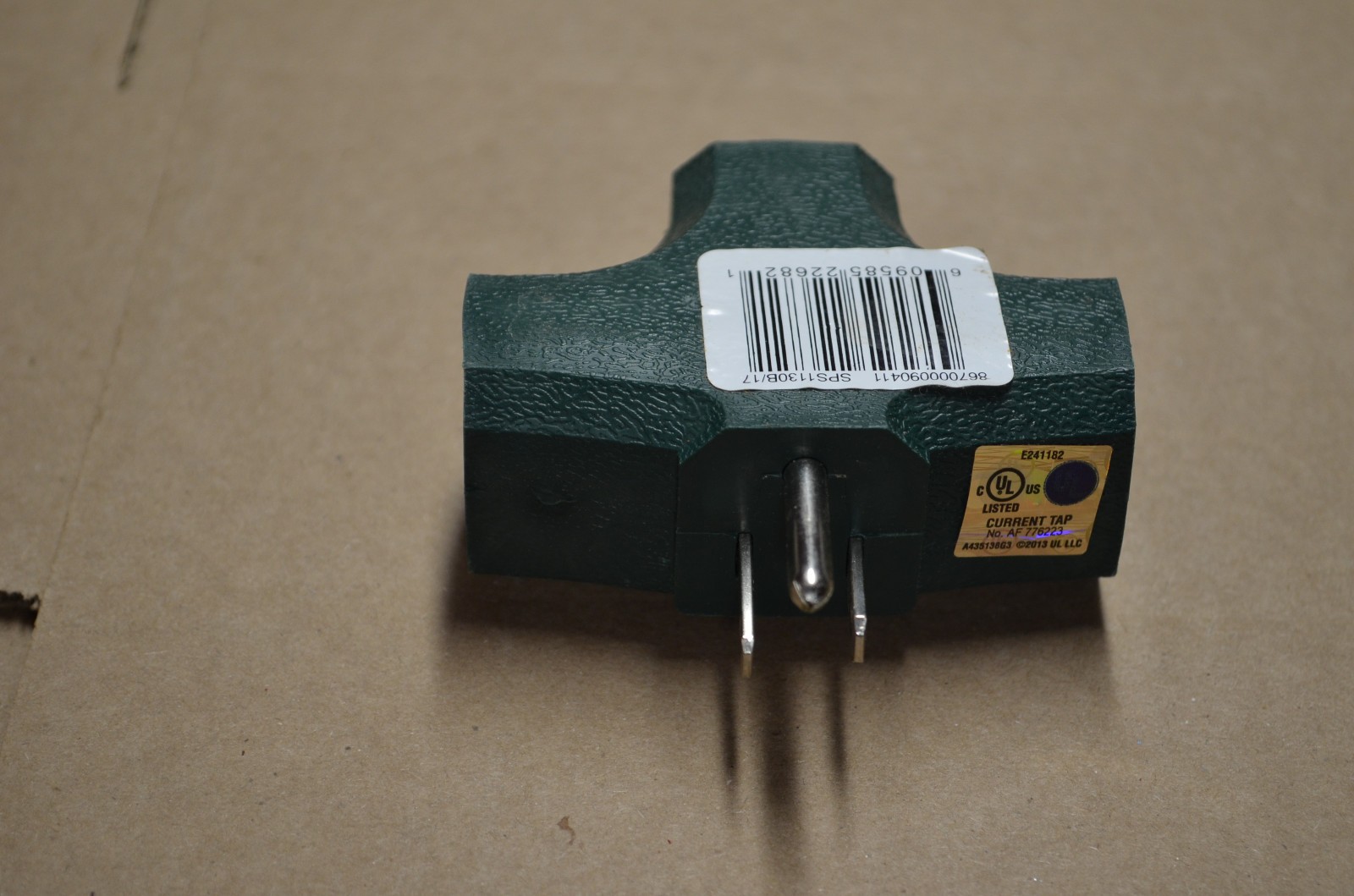 Grounded AC Taps: LITESUN LT-8A 3-Outl+Stanley DR-W02 3-Outl+Unbranded 6-Outlet