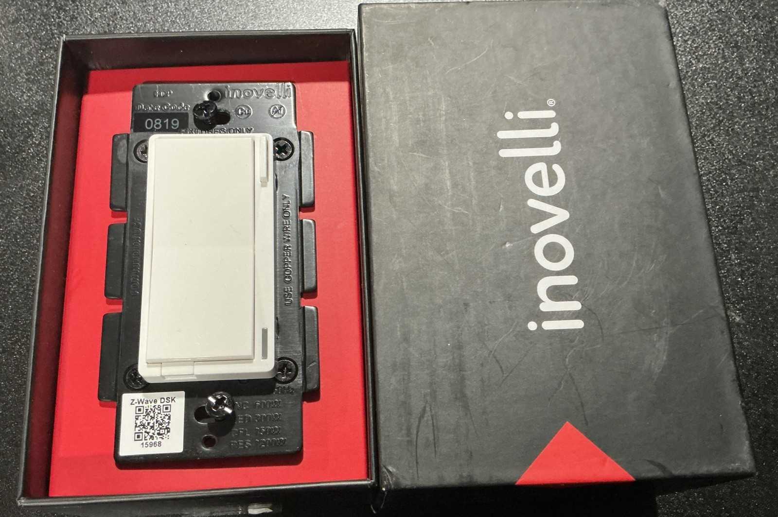 New Inovelli Z-Wave Plus On/Off Switch LZW30 Sealed