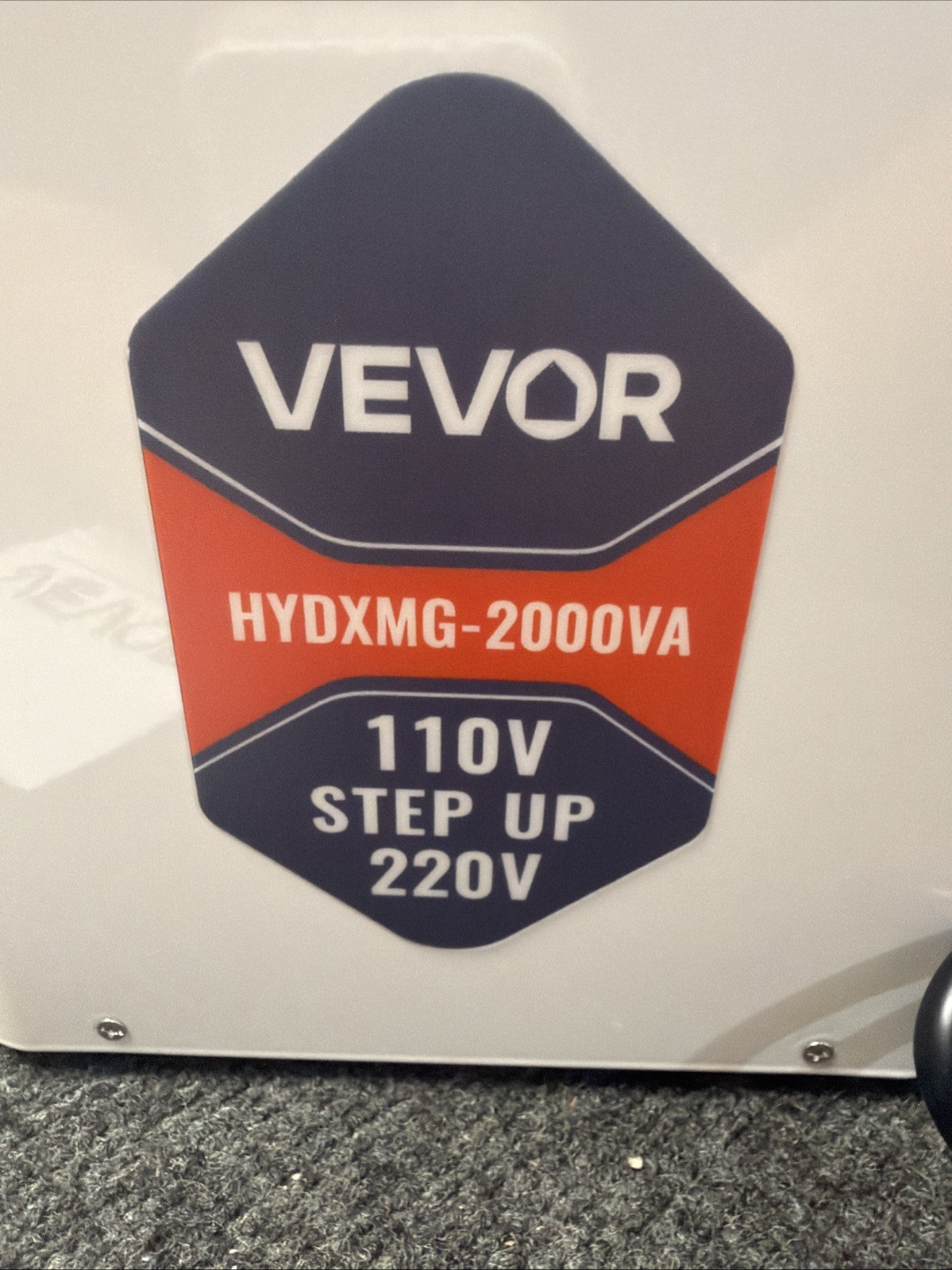 VEVOR Voltage Converter 2000VA 110V to 220V HYDXMG-2000VA
