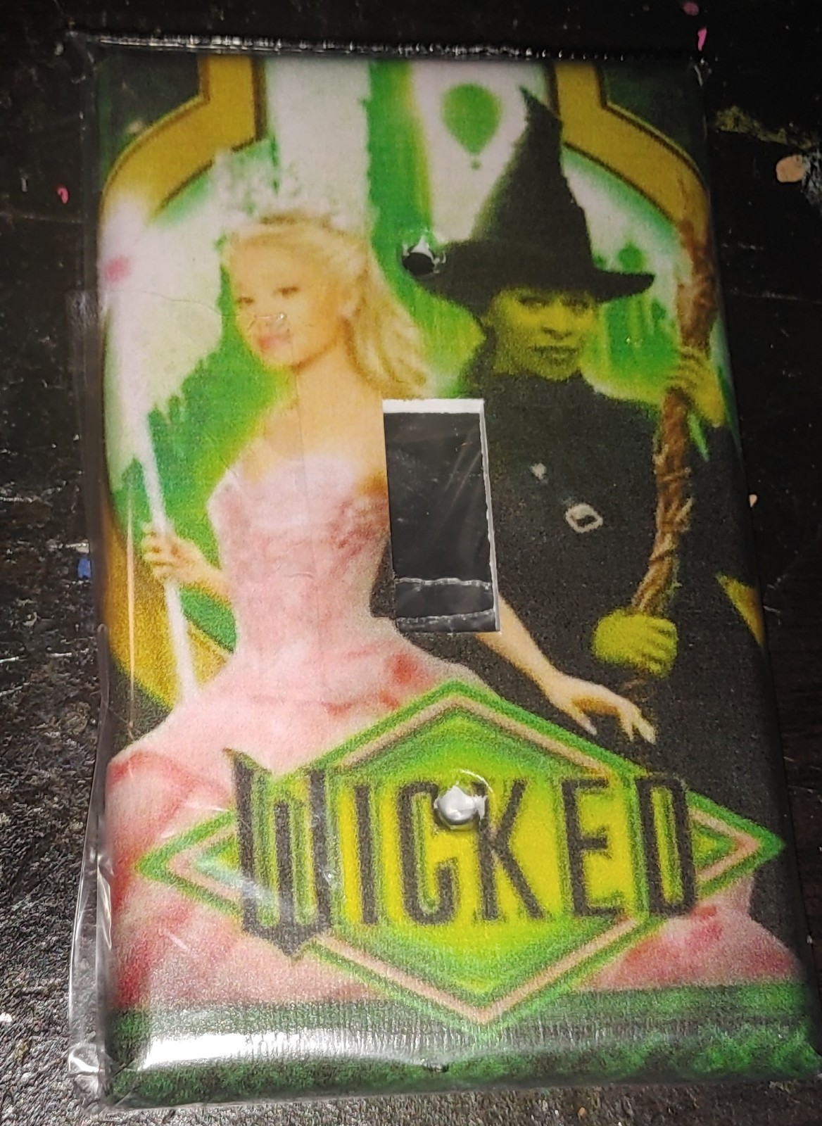 Custom Handmade Wicked the Movie Style#2 – Light Switch Covers Various Styles