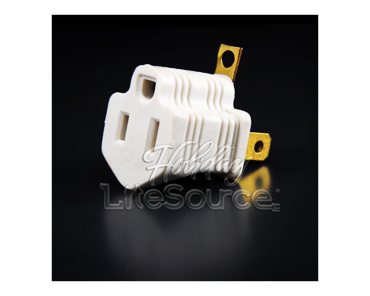 Adapter, Grounding (3 Prong to 2 Prong)