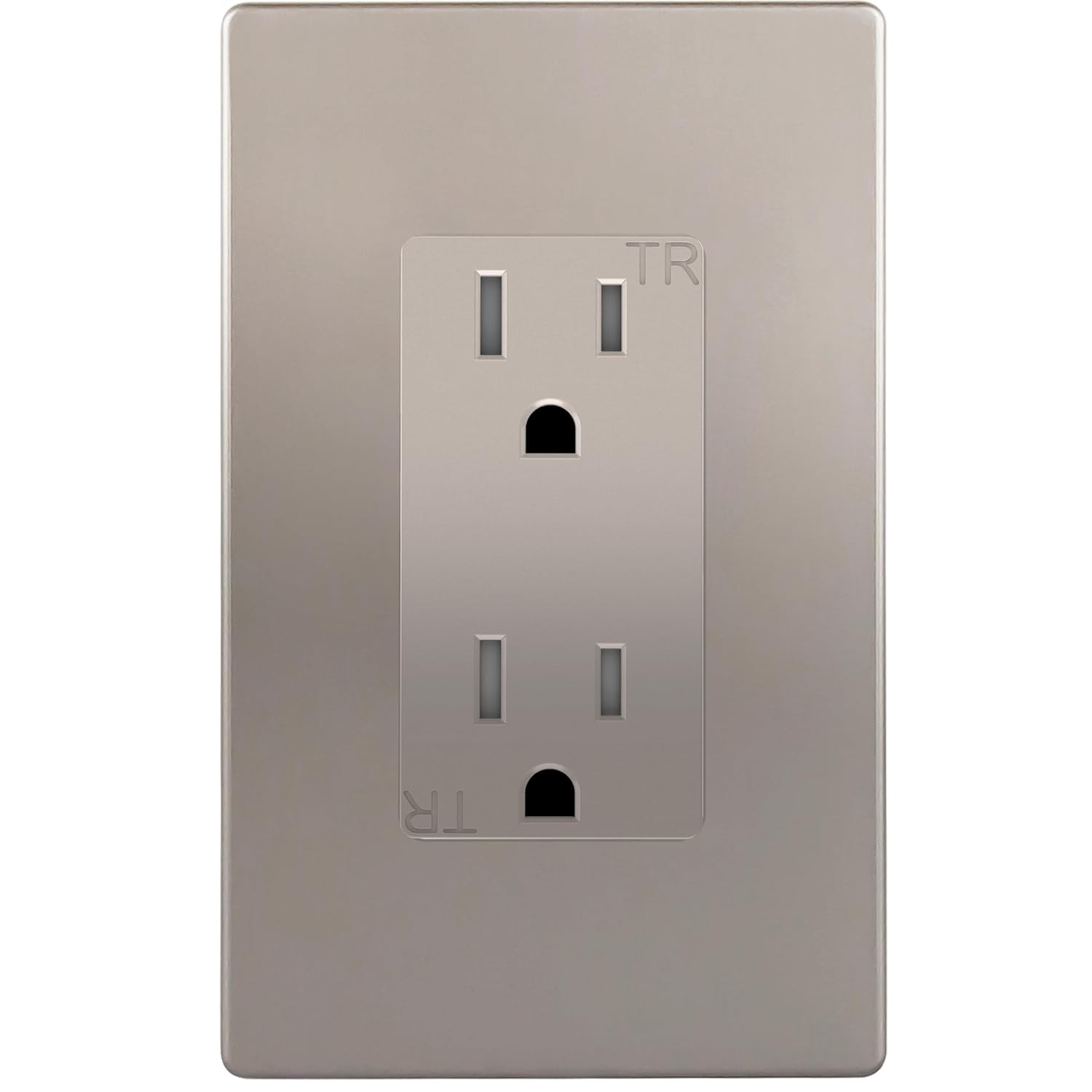 ENERLITES Elite Series Decorator Receptacle Outlet, Child Safe, Tamper-Resistant