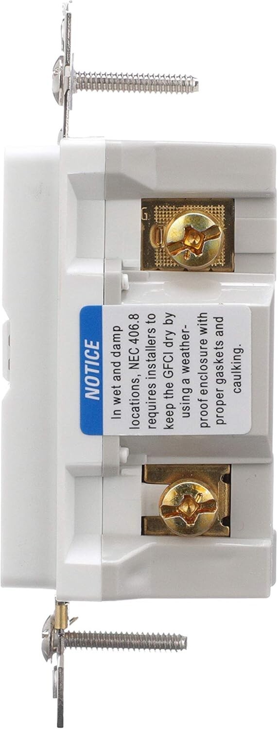 NEW EATON TWRSGF15W Arrow Hart Tamper + Weather Resistant Duplex GFCI Receptacle