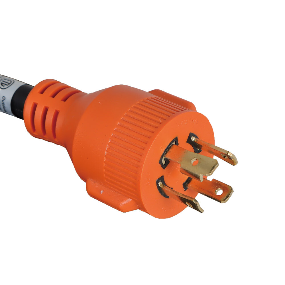 15 Feet 30 AMP 4 Prong NEMA 14-30P/NEMA14-30R Generator Extension Cord