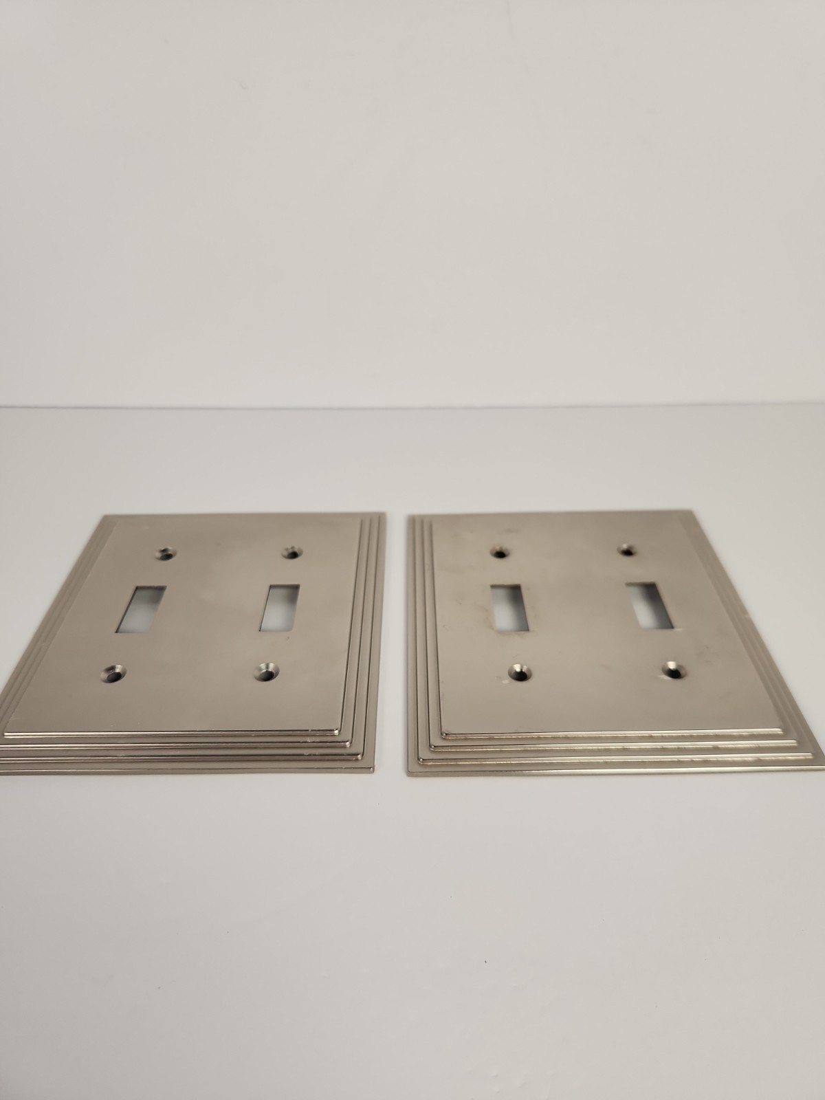 AmerTac Satin Nickel Wall Plate Lot 31pc Switch Outlet Cover Architectural