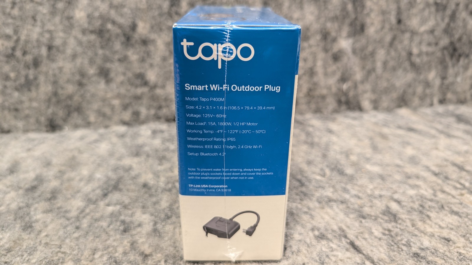 TP-Link Matter Outdoor Smart Plug, 2 Individual outlets, IP65 Weather Resista…