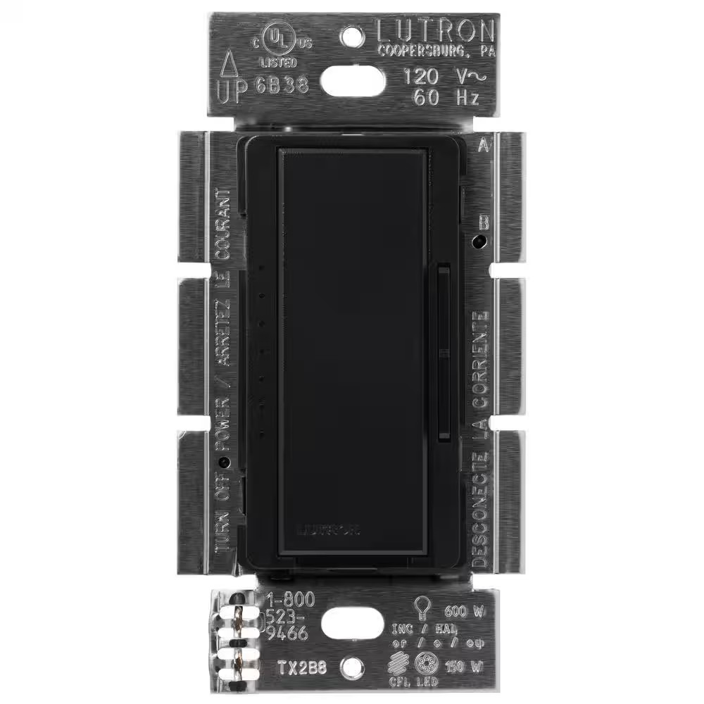 Maestro LED+ Dimmer Switch for Dimmable LED Bulbs, 150W/Single-Pole or Multi-Loc