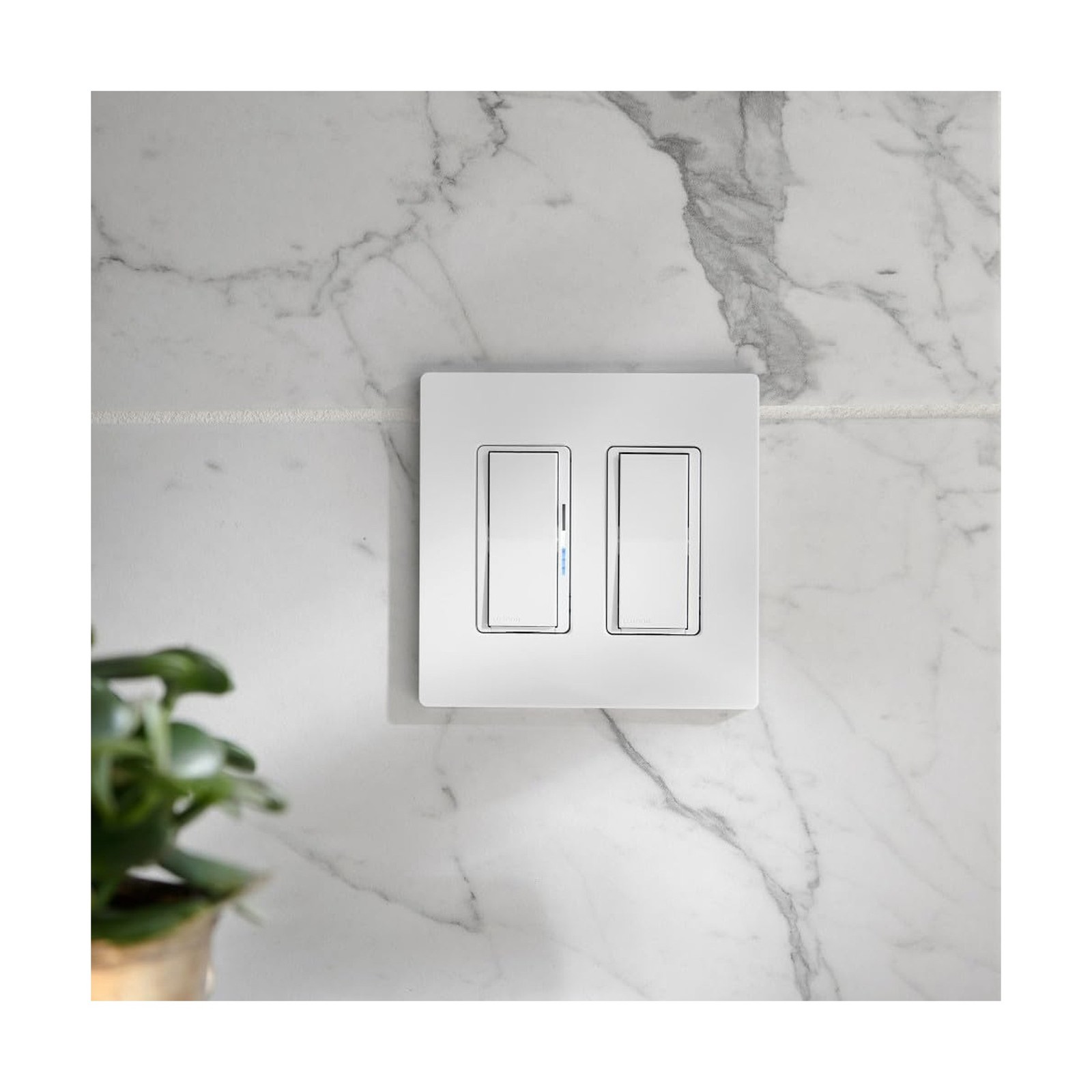 Lutron Caseta Smart Claro Accessory Switch for 3 way – For use only with D