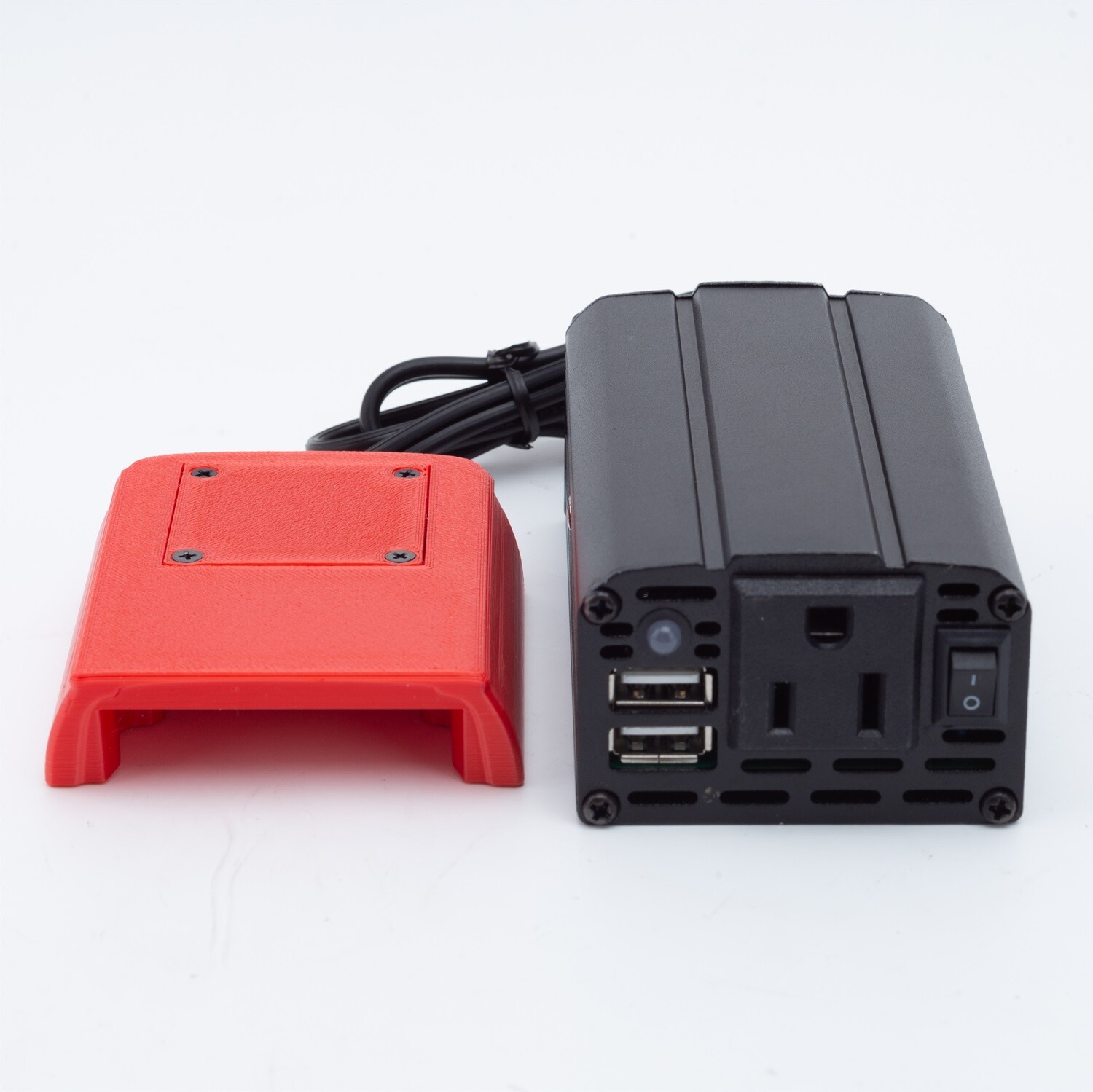 Power Supply Inverter For Milwaukee 18V Battery to AC 110V/200W Sine Wave NEW US