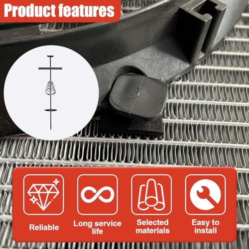 3 Sets/60PCS Car Fan Mounting Kit – Universal Electric Transmission 3Sets