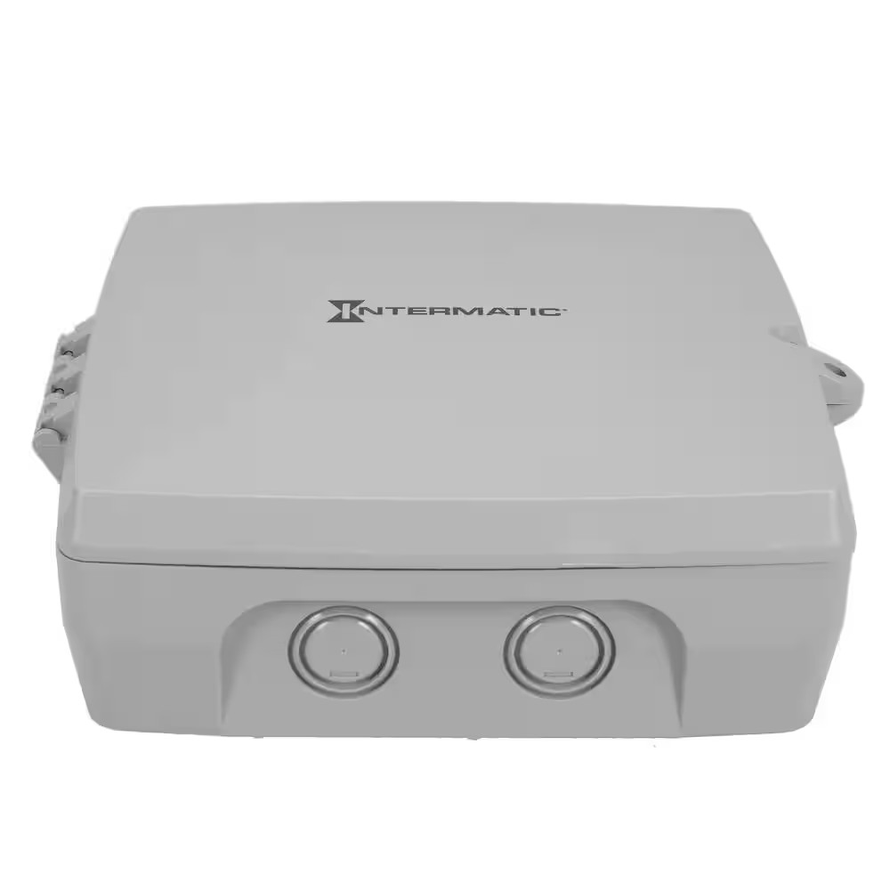 365-Day Programmable Smart Wi-Fi Timer, 120-277 VAC, 2 X SPDT, Indoor/Outdoor Pl
