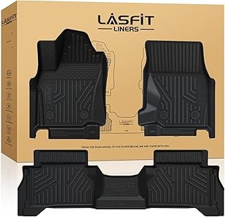 LASFIT Floor Mats for Toyota Tacoma 2024 2025 2026 Double Cab Auto Tran (Not fit