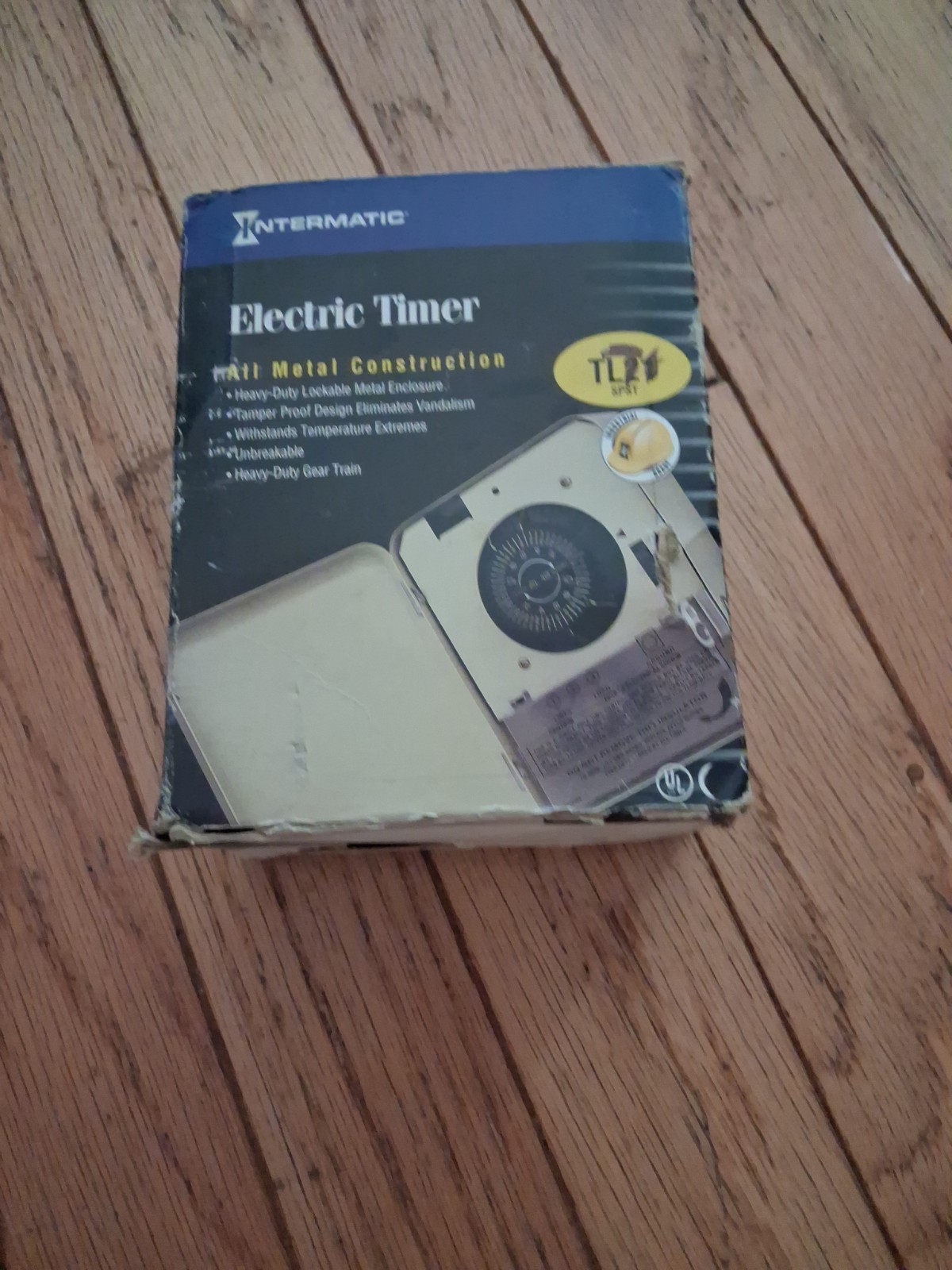Intermatic Electric Water Heater Timer TL11 25 Amp 125 Volts.