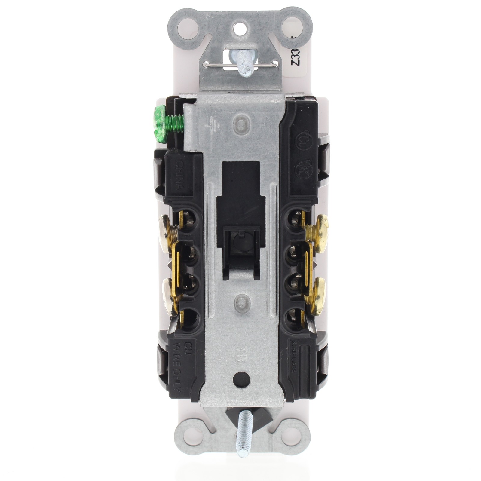 Lutron Snow Duplex Tamper Resistant Receptacle NEMA 5-15R 15A 120V SCRS-15-TR-SW