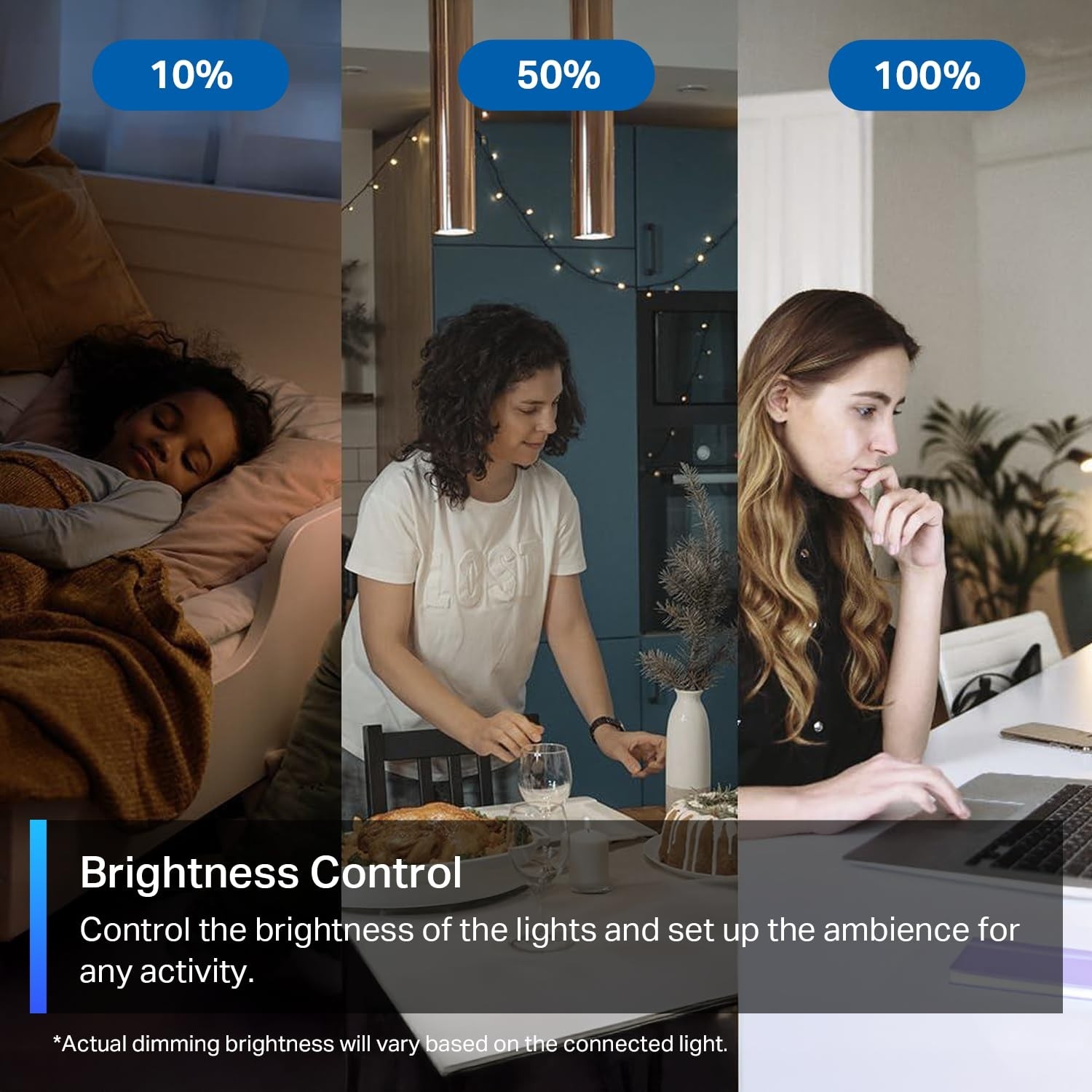 Smart Dimmer Switch – Voice Control for Siri, Alexa & Google Assistant, UL Certi