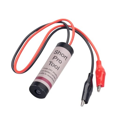 Short Pro Tool Finder HVAC Tools with 12 Inch Lead and Alligator Clip, Locate